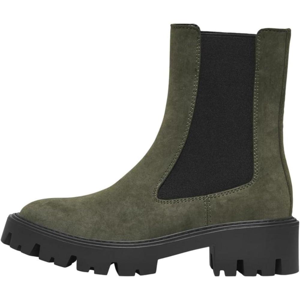 image:imageONLY Onlbetty1 Nubuck Pu Boot Noos Onlbetty1 Noos Bottes en nubuckFemmeKalamata