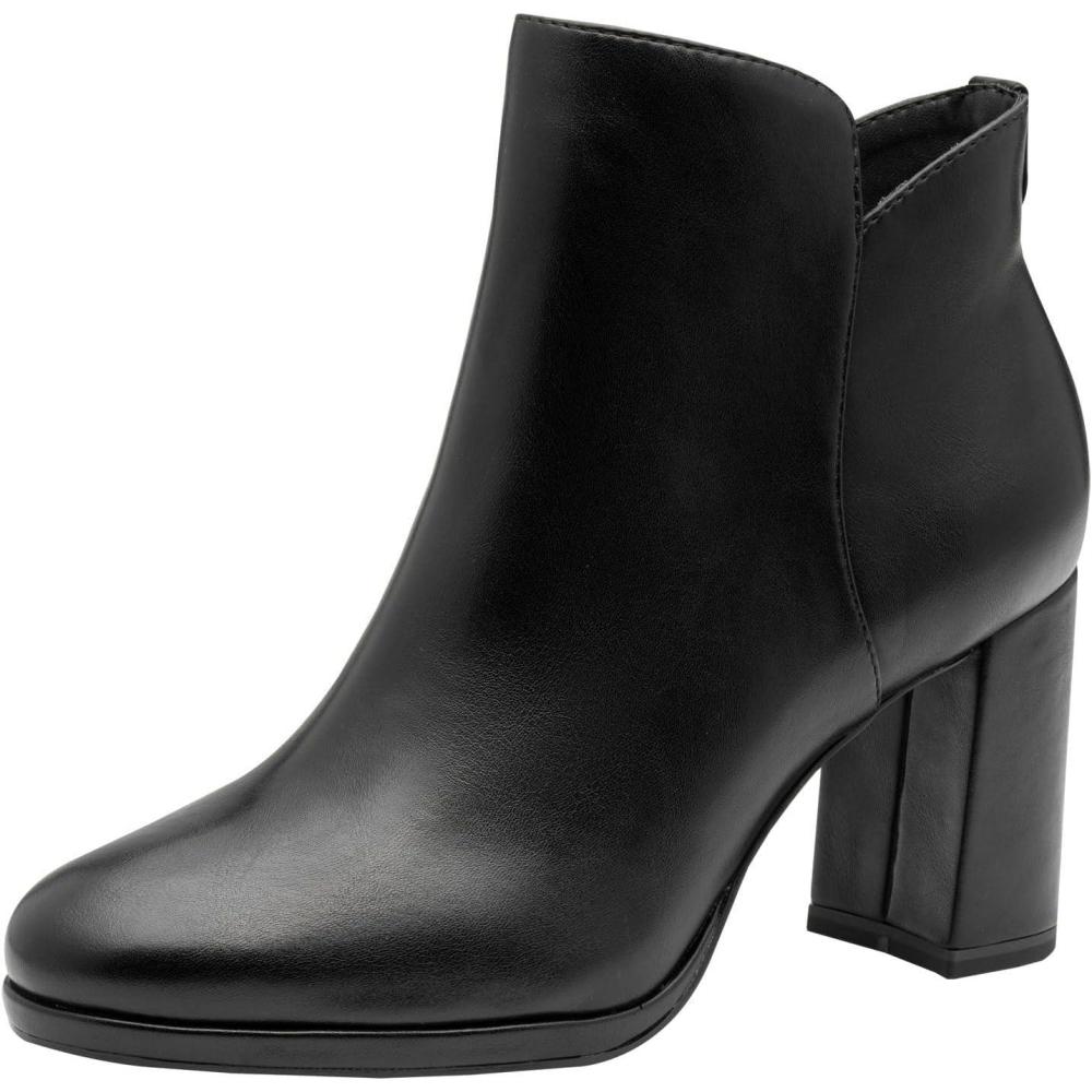 image:imageTamaris Femme Damen Boot Heel 12535245 BottineNoir Mat