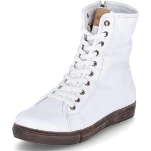Andrea Conti Femme Bottes mi-Mollet(Blanc Camel)