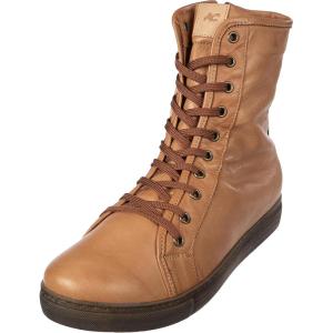 Andrea Conti Femme Bottes mi-Mollet(Brandy Camel)