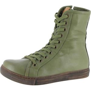 Andrea Conti Femme Bottes mi-Mollet(Olive Brandy)