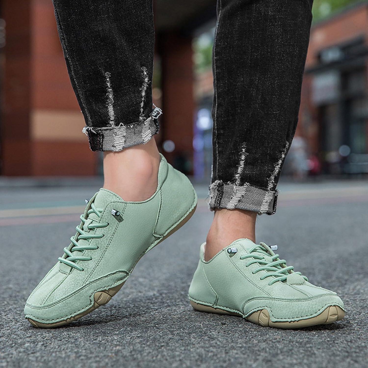 image:imageChaussures de Scurit Hommes Femmes Lgre Respirantes Basket de Marche Securite Randonne Travail Confortable Antidrapante Impermeabilisant Daim Aquatiques Plates Basket HommeLight Vert