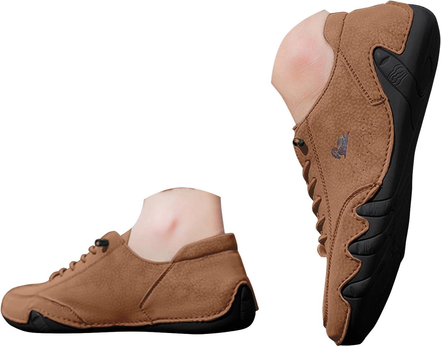 image:imageChaussures de Scurit Hommes Femmes Lgre Respirantes Basket de Marche Securite Randonne Travail Confortable Antidrapante Impermeabilisant Daim Aquatiques Plates Basket HommeMarron