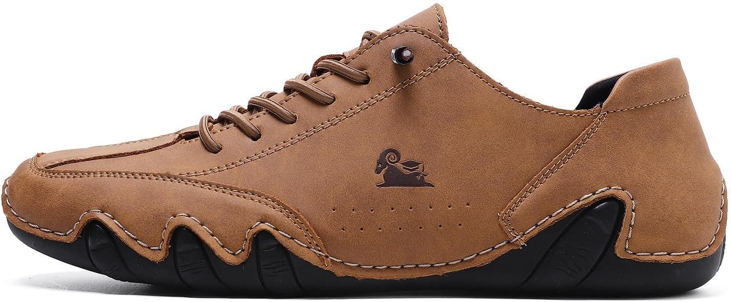 image:imageChaussures de Scurit Hommes Femmes Lgre Respirantes Basket de Marche Securite Randonne Travail Confortable Antidrapante Impermeabilisant Daim Aquatiques Plates Basket HommeMarron