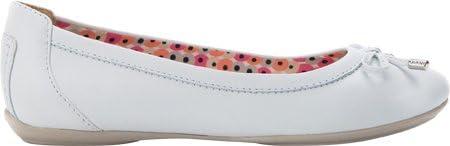 image:imageGeox D Charlene B BallerinesFemmeCuir Nappa Blanc