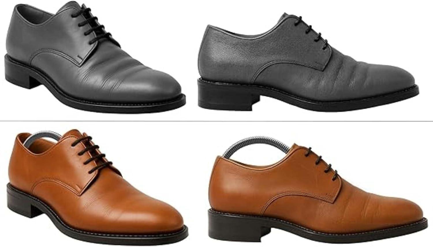 image:imageIncutex Lot de 3 Paires Embauchoirs de Chaussures taille adaptable 3844 Forme Chaussure en Plastique pour Hommes Femmes adapts aux baskets chaussures plates mocassins gris