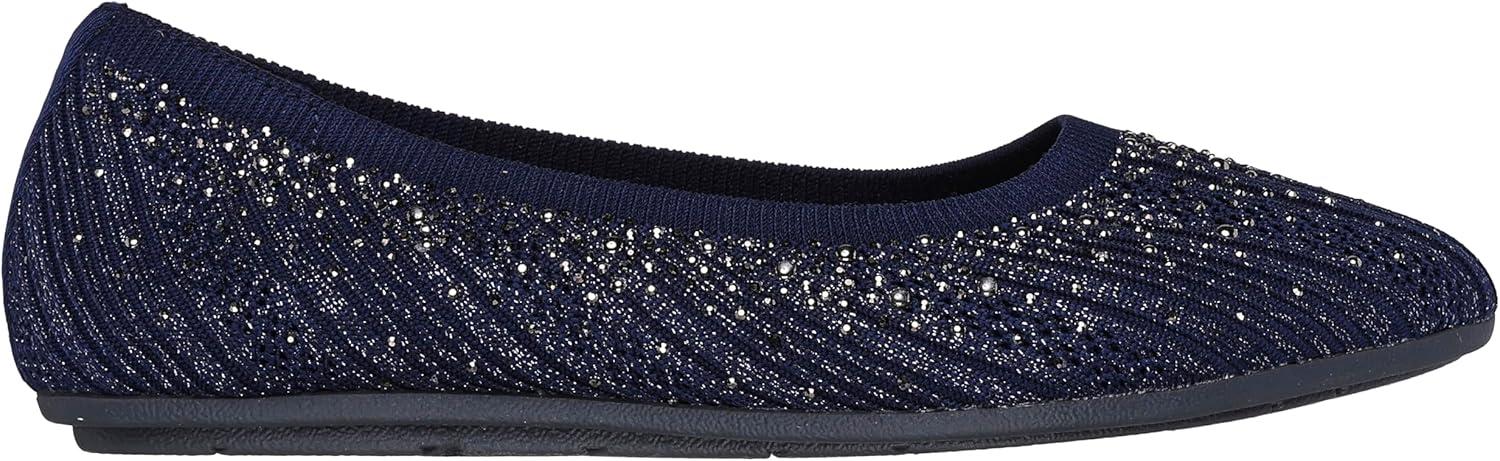 image:imageSkechers Femme Cleo 20Glitzy Daze BallerinesBleu Marine