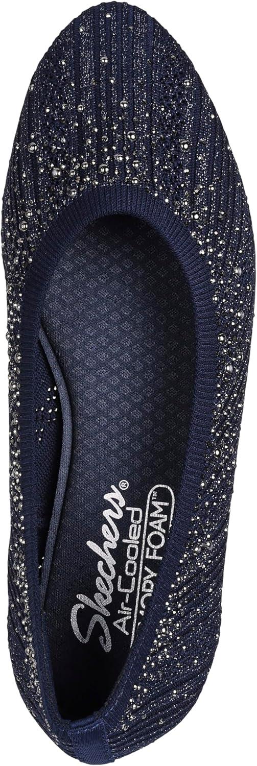 image:imageSkechers Femme Cleo 20Glitzy Daze BallerinesBleu Marine