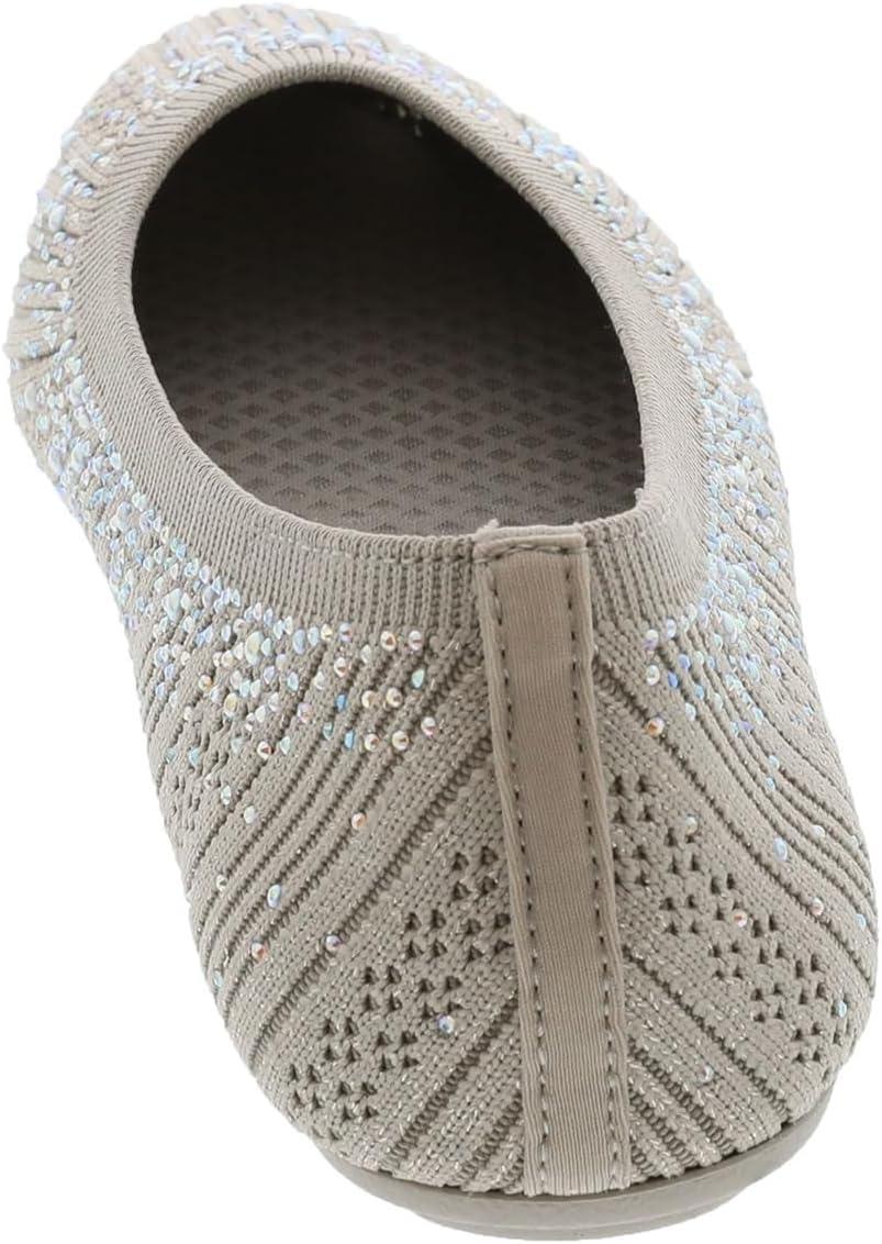 image:imageSkechers Femme Cleo 20Glitzy Daze BallerinesGris Taupe
