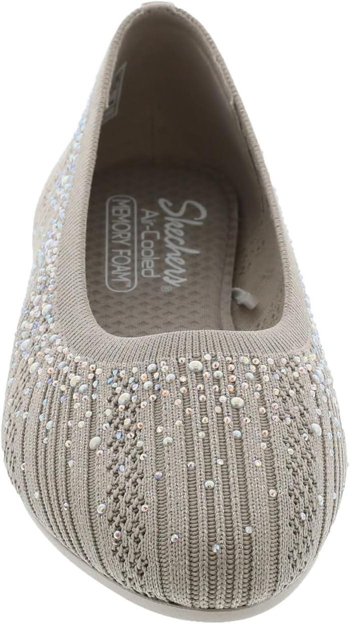 image:imageSkechers Femme Cleo 20Glitzy Daze BallerinesGris Taupe