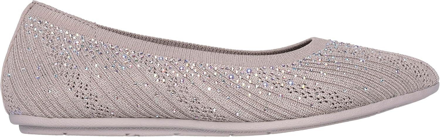image:imageSkechers Femme Cleo 20Glitzy Daze BallerinesTaupe