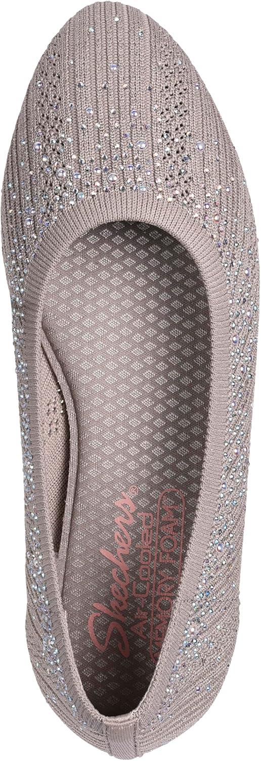 image:imageSkechers Femme Cleo 20Glitzy Daze BallerinesTaupe