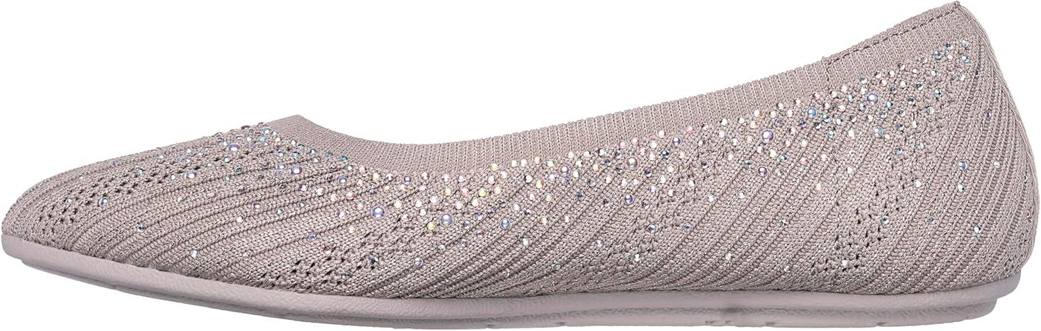 image:imageSkechers Femme Cleo 20Glitzy Daze BallerinesTaupe