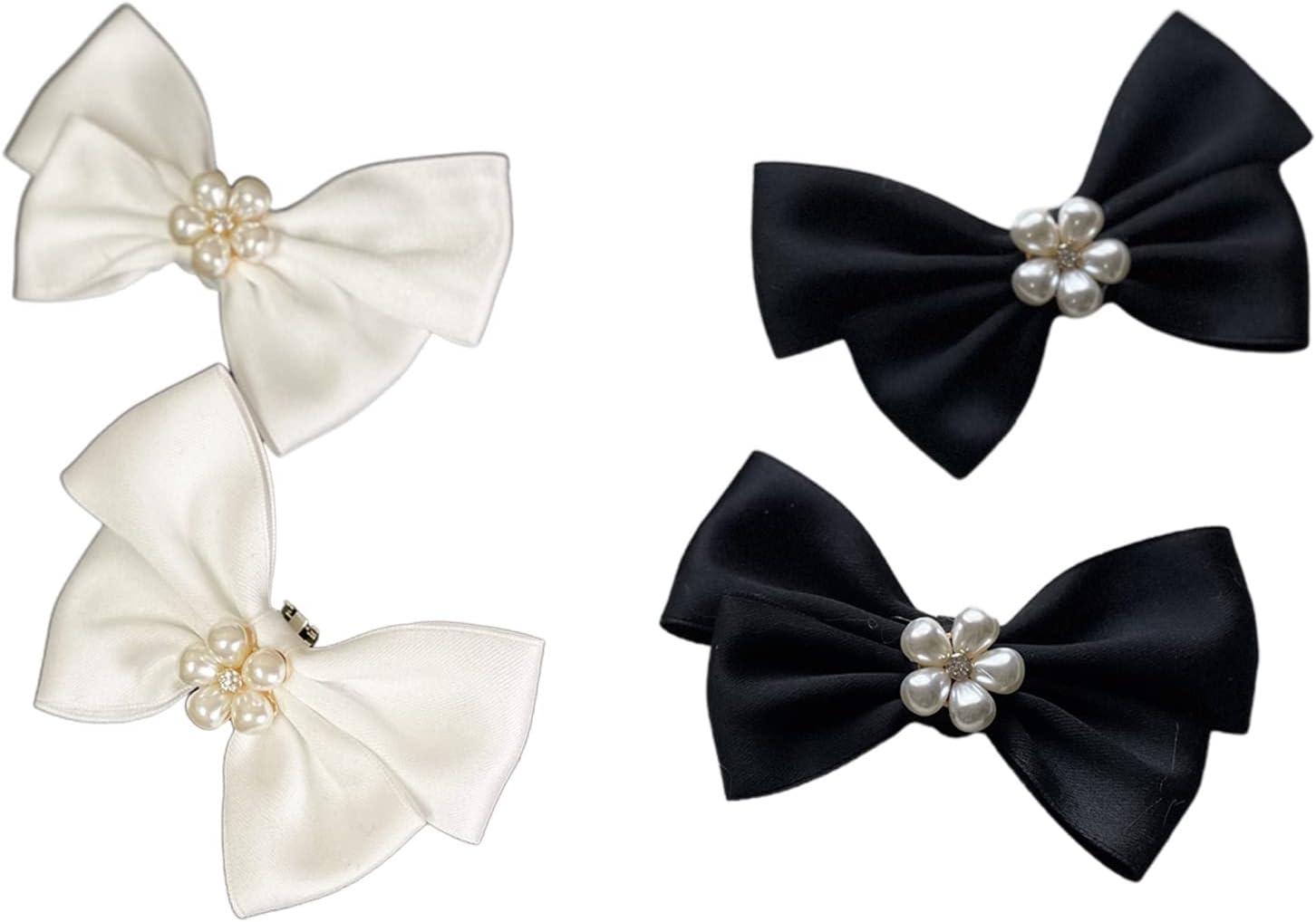 image:imagelgant nud Pinces Chaussures pour Chaussures Plates Pompes Accessoires de Chaussures dcoratifs Clips Femmes fte de Mariage dcorations de Chaussures Clips Noir