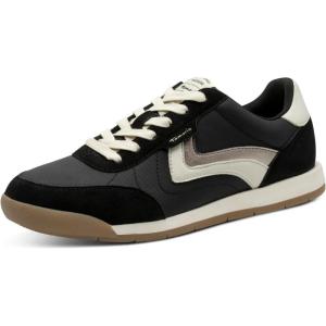 Tamaris Femme Damen Sneaker Low 1-23665-45 Basket(Noir)
