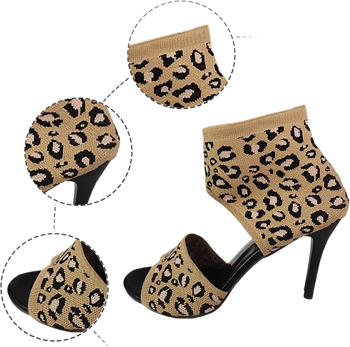 image:imageChaussure Femme Petit Talon Sandales Compenses NuPieds Chaussures Ete Ouvertes Escarpins Couleur Unie Talon Soire High Heels Chic Et Confort Orthopedique Poisson Bouche SandaleB01marron
