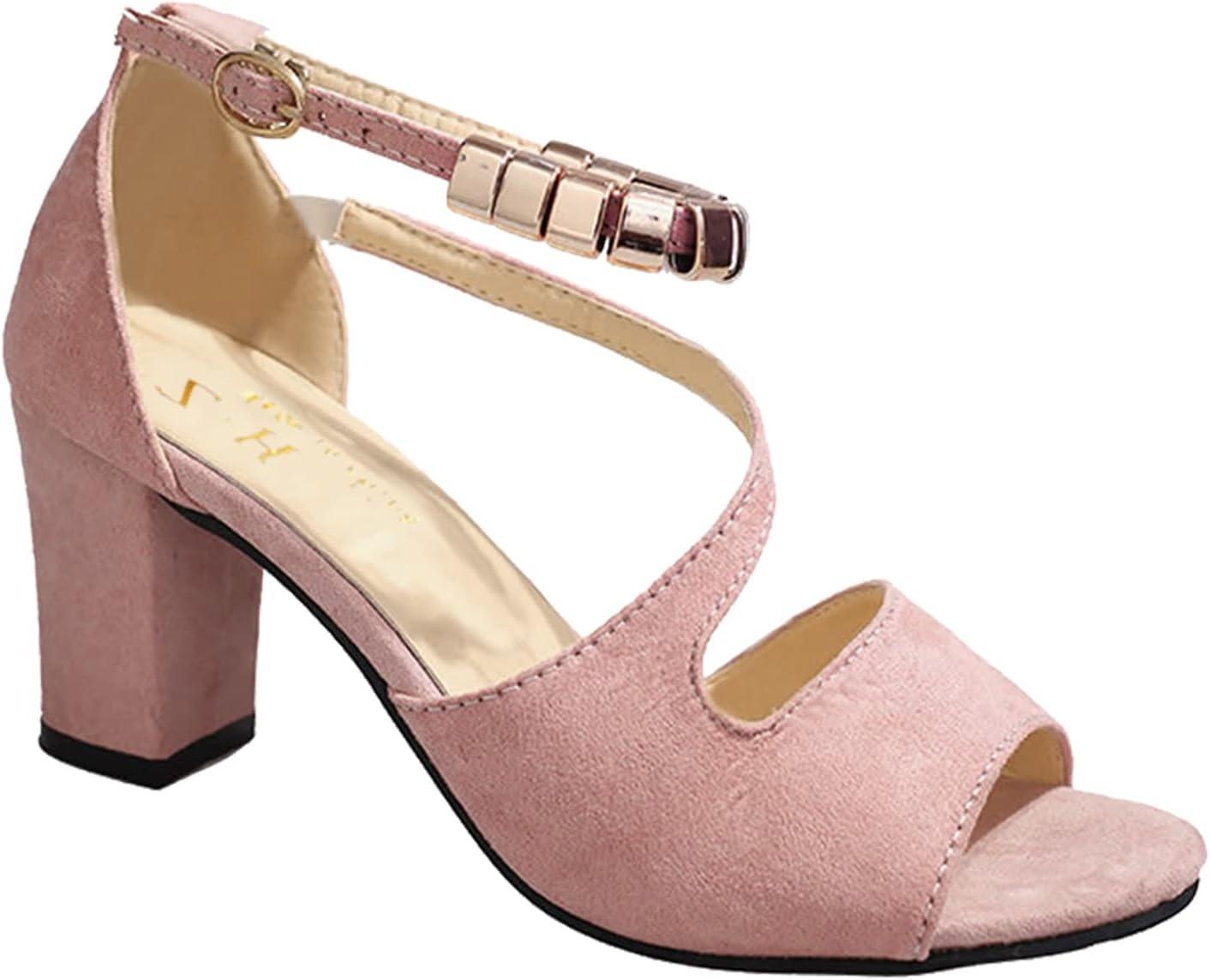image:imageEscarpins ouverts pour femme Noir Sandales vertes avec lanires Chaussures dt respirantes et lgantes Dcontractes et confortables Sandales de randonne lgres Sandales dextrieurRose