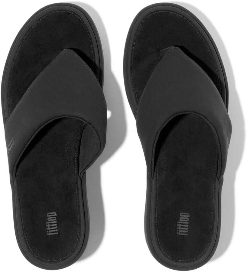 image:imageFitflop Womens Platfforms Wedge ToePost SandalsNoir