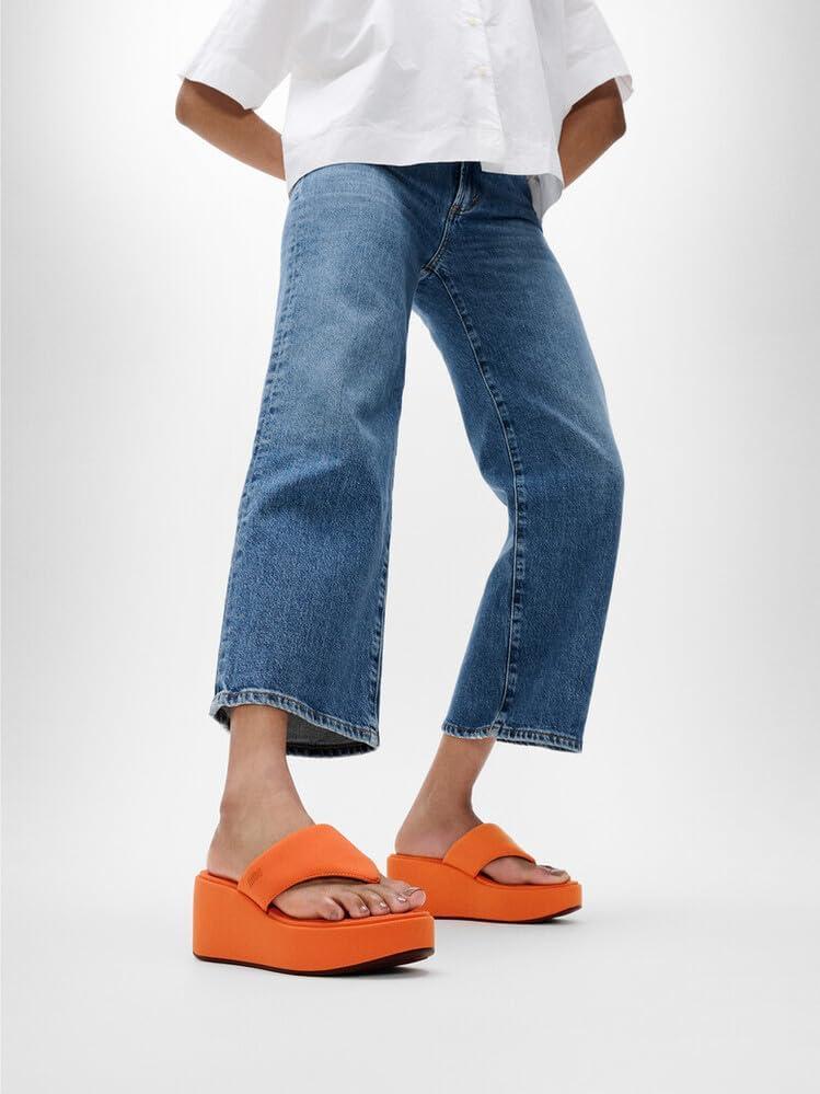 image:imageFitflop Womens Platfforms Wedge ToePost SandalsSatsuma