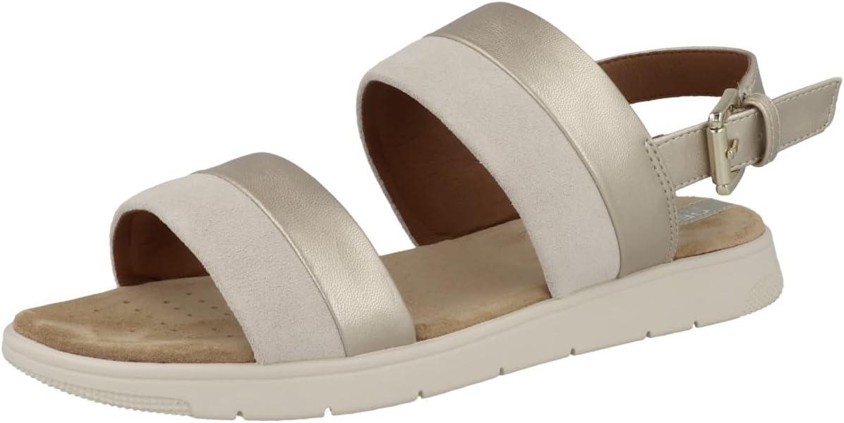 image:imageGeox Femme D Dandra SandalesOr Blanc Cass