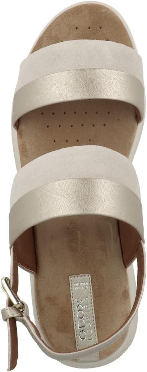 image:imageGeox Femme D Dandra SandalesOr Blanc Cass