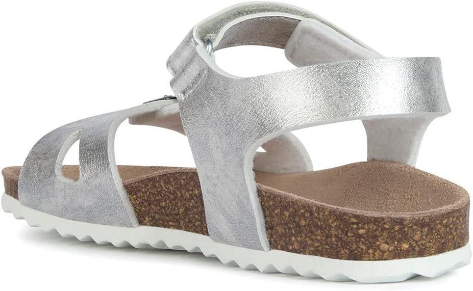 image:imageGeox J Adriel Girl C SandaleFille000bj Silver