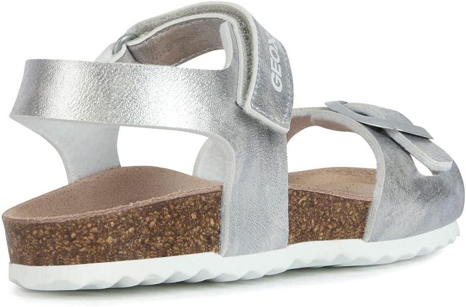 image:imageGeox J Adriel Girl C SandaleFille000bj Silver
