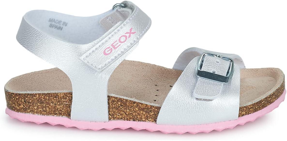 image:imageGeox J Adriel Girl C SandaleFille000nf Silver