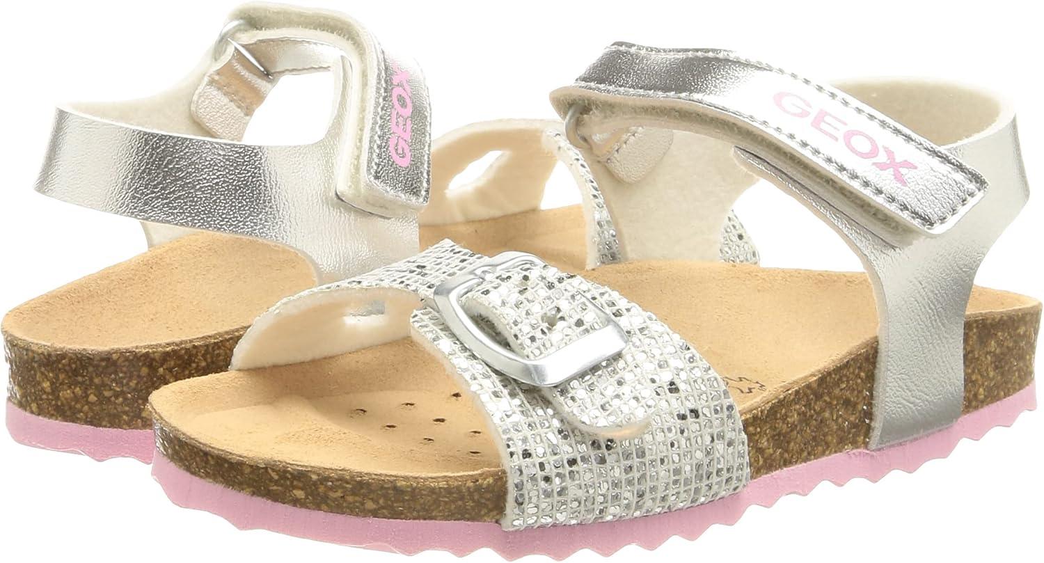 image:imageGeox J Adriel Girl C SandaleFille0nfew Silver