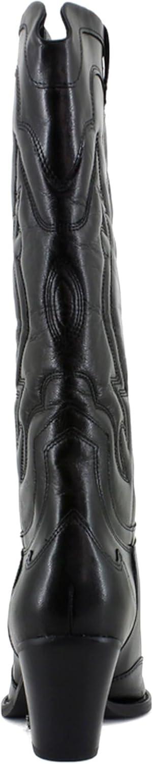 image:imageSam Edelman Femme James Botte de WesternCuir Noir