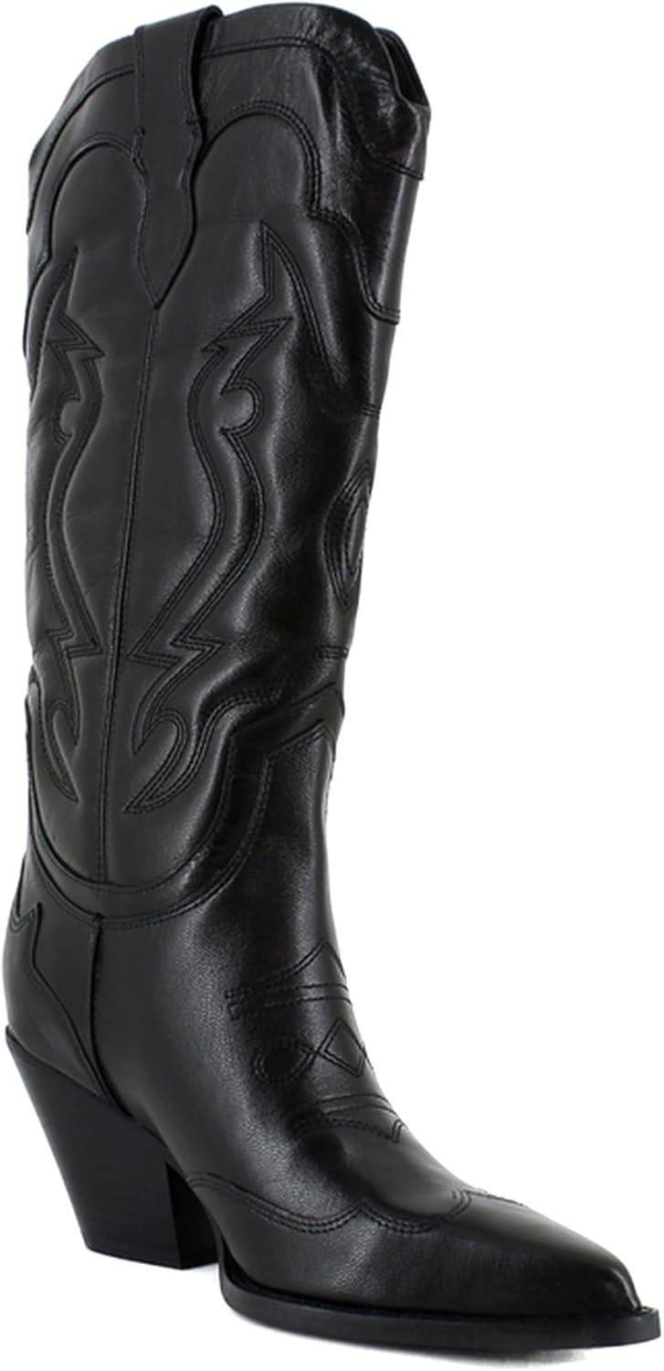 image:imageSam Edelman Femme James Botte de WesternCuir Noir