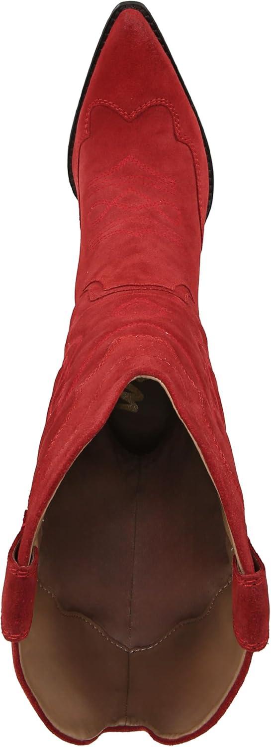 image:imageSam Edelman Femme James Botte de WesternVeau Large Rouge carlate