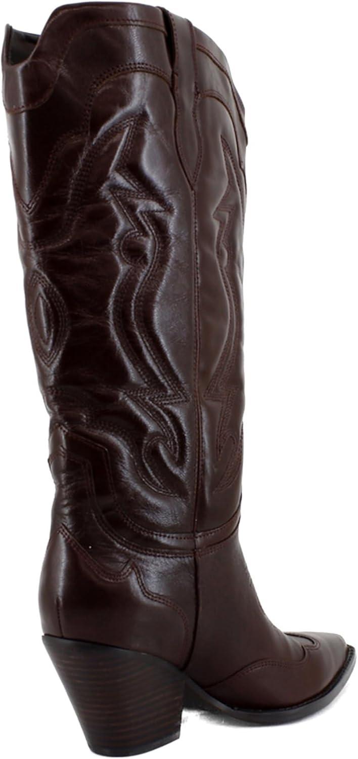 image:imageSam Edelman Femme James Botte de WesternVeau Large aux Noix de Pcan pices