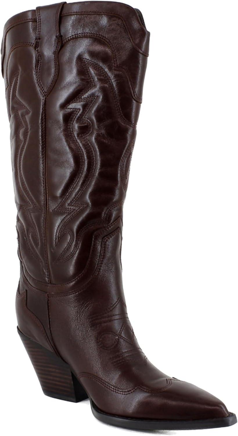image:imageSam Edelman Femme James Botte de WesternVeau Large aux Noix de Pcan pices
