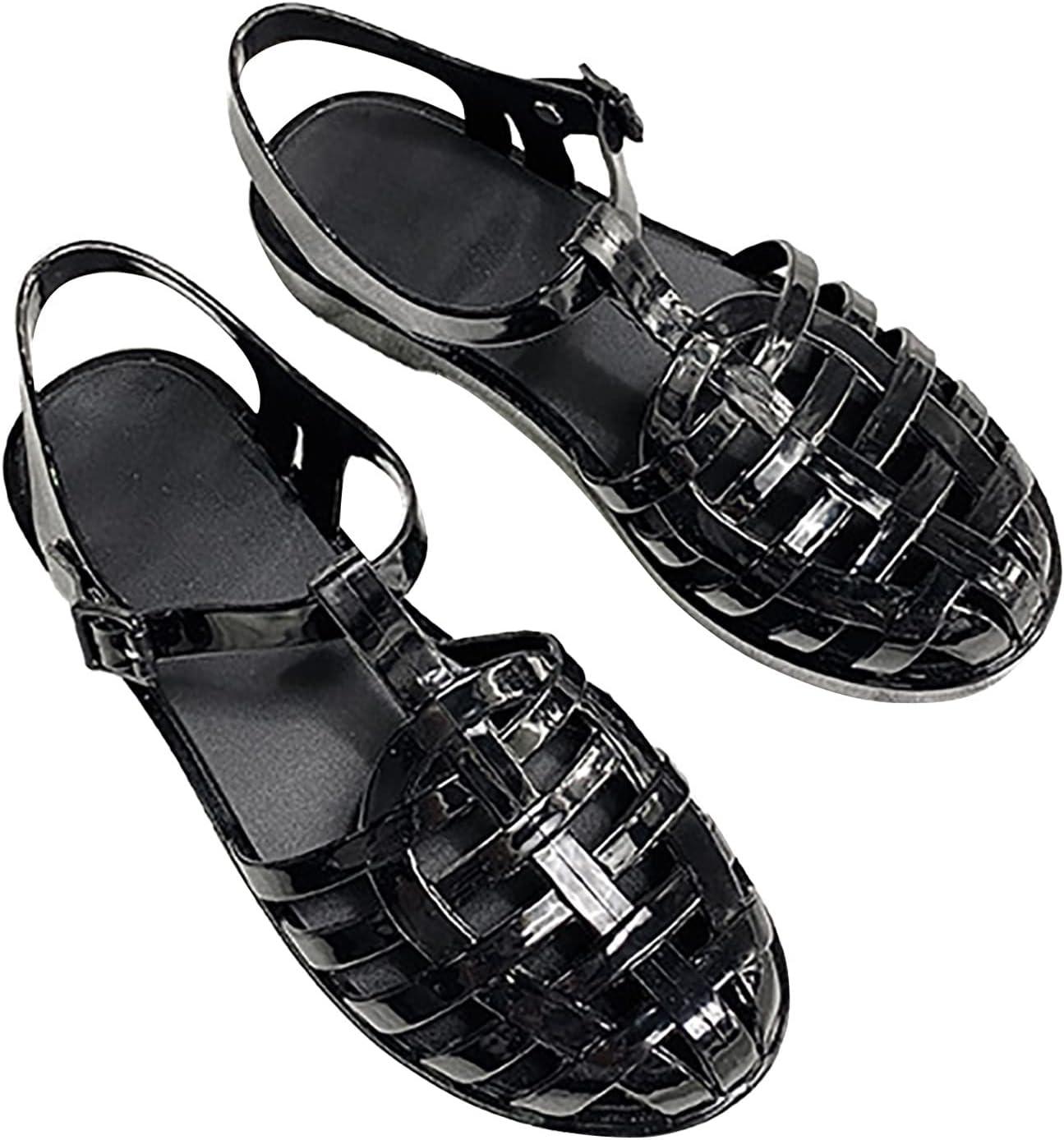 image:imageSandales en Plastique Chaussures pour Adulte Sandale de PlageMert Antidrapante03 Noir01
