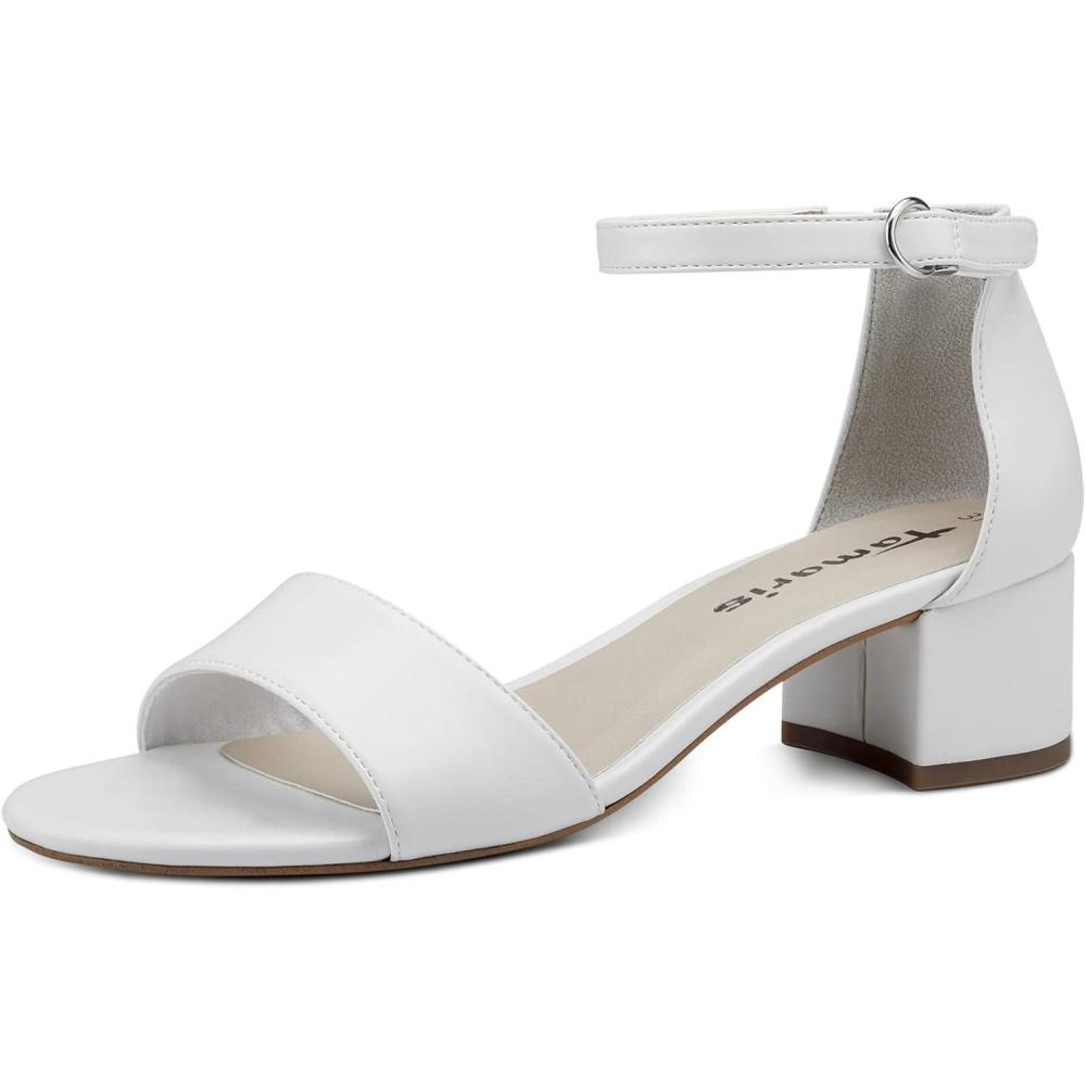 image:imageTamaris Women 12829542 Womens Heeled SandalBlanc Mat