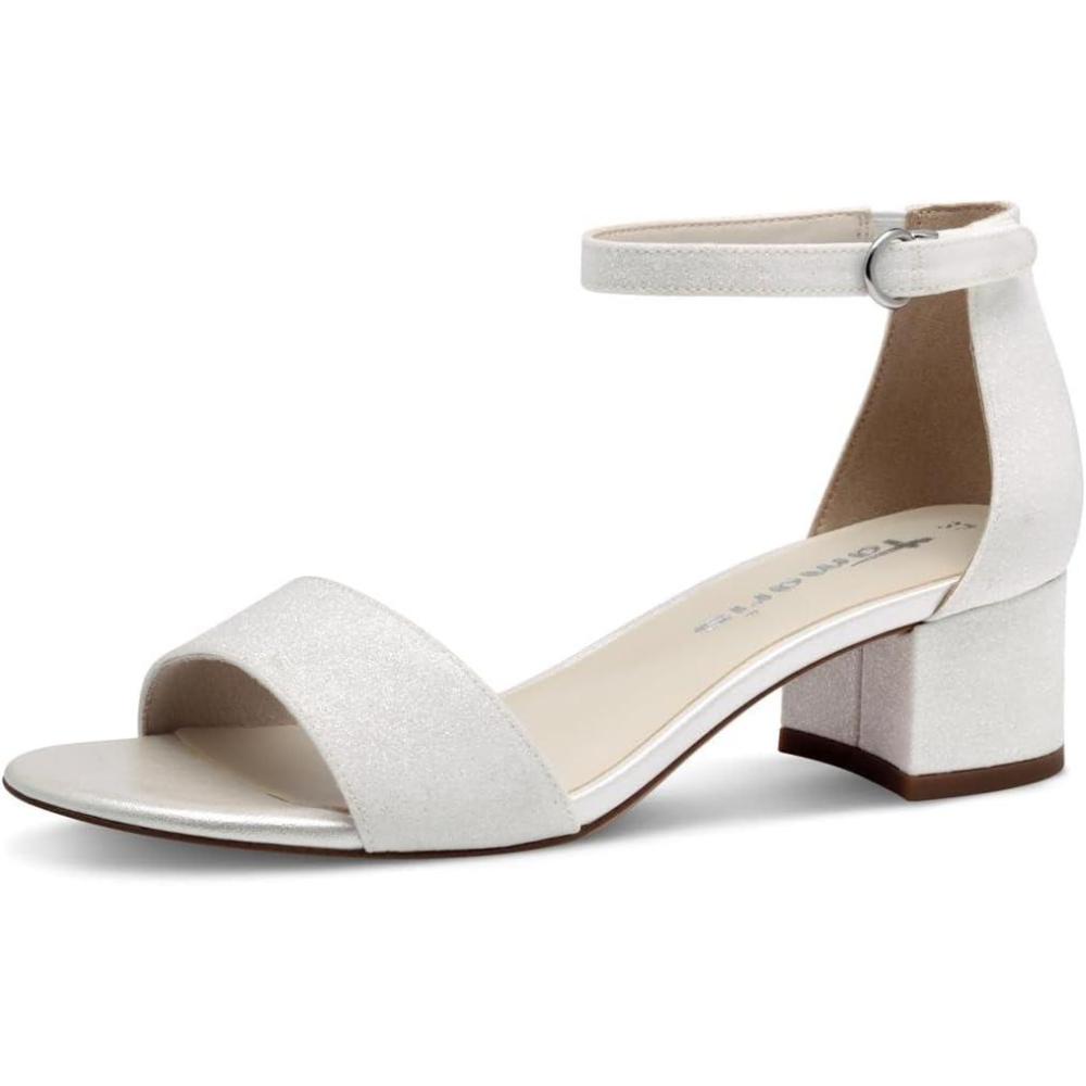 image:imageTamaris Women 12829542 Womens Heeled SandalGlam Blanc