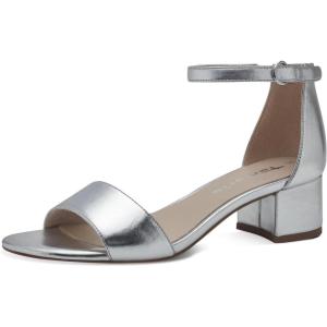 Tamaris Women&rsquo; 1-28295-42, Women&rsquo;s Heeled Sandal(Silver)