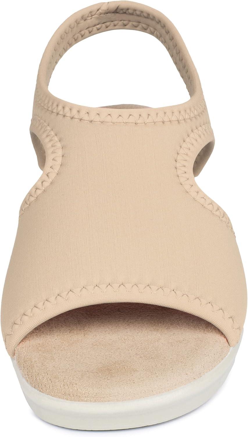 image:imageAerosoft Sandales stretch 05 pour femme extra lgres et lastiquesBeige