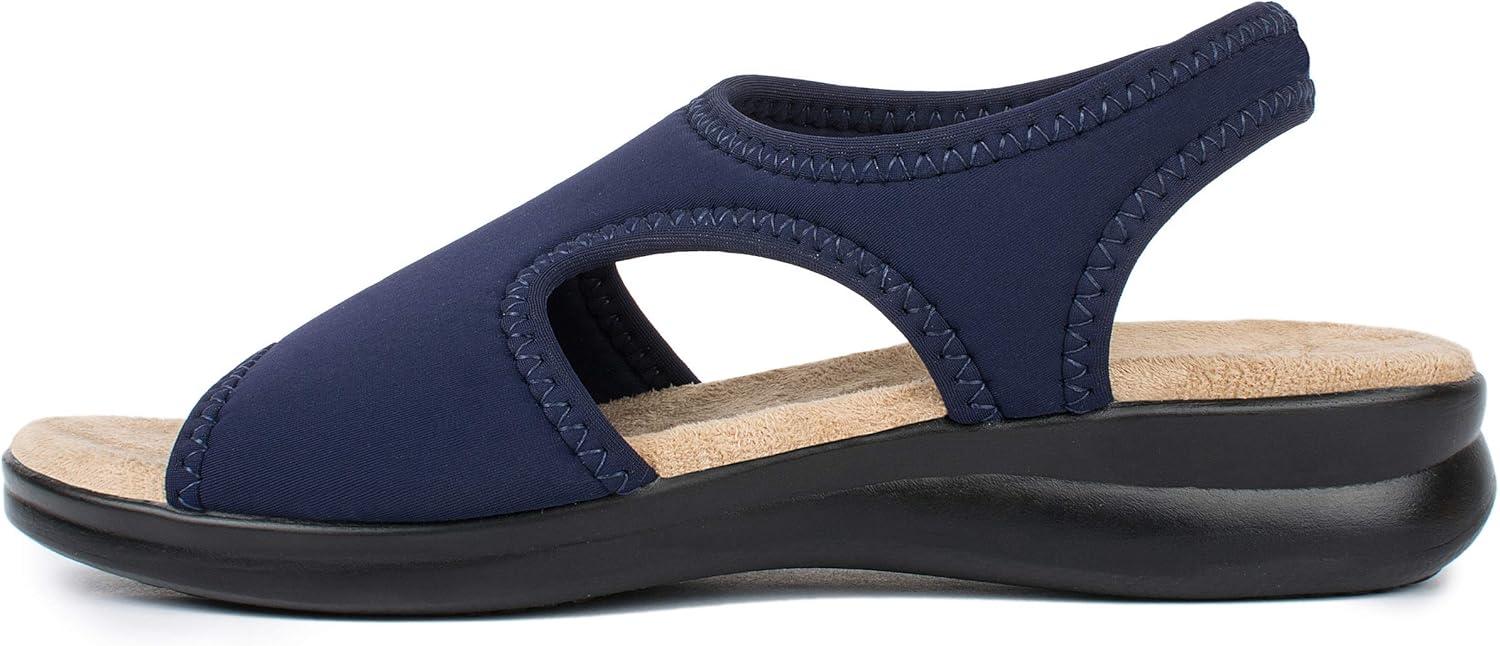image:imageAerosoft Sandales stretch 05 pour femme extra lgres et lastiquesBleu