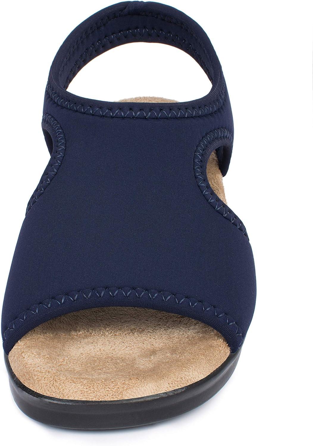 image:imageAerosoft Sandales stretch 05 pour femme extra lgres et lastiquesBleu