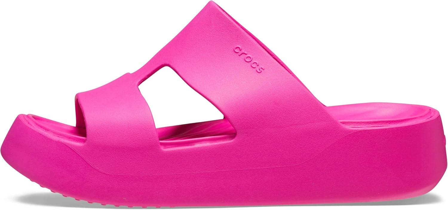 image:imageCrocs Femme Getaway Platform HStrap SandalePink Crush