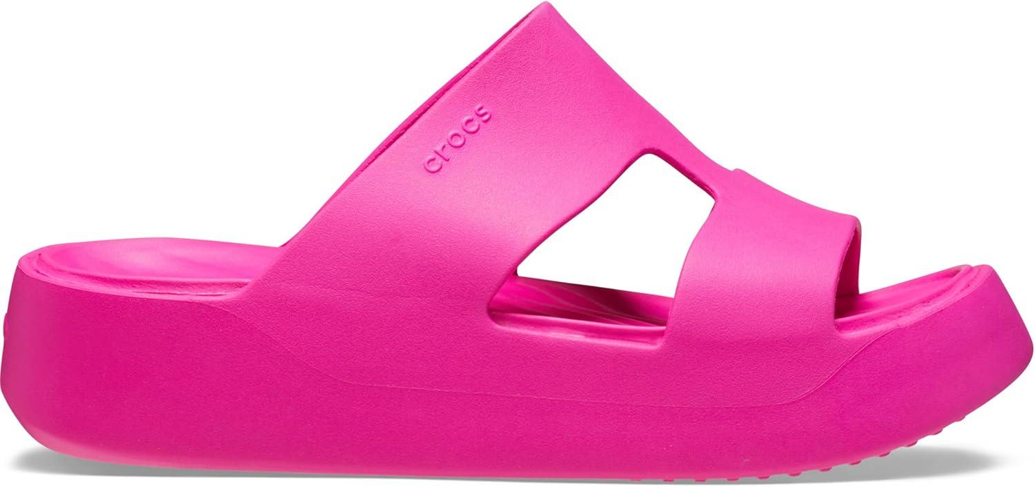 image:imageCrocs Femme Getaway Platform HStrap SandalePink Crush