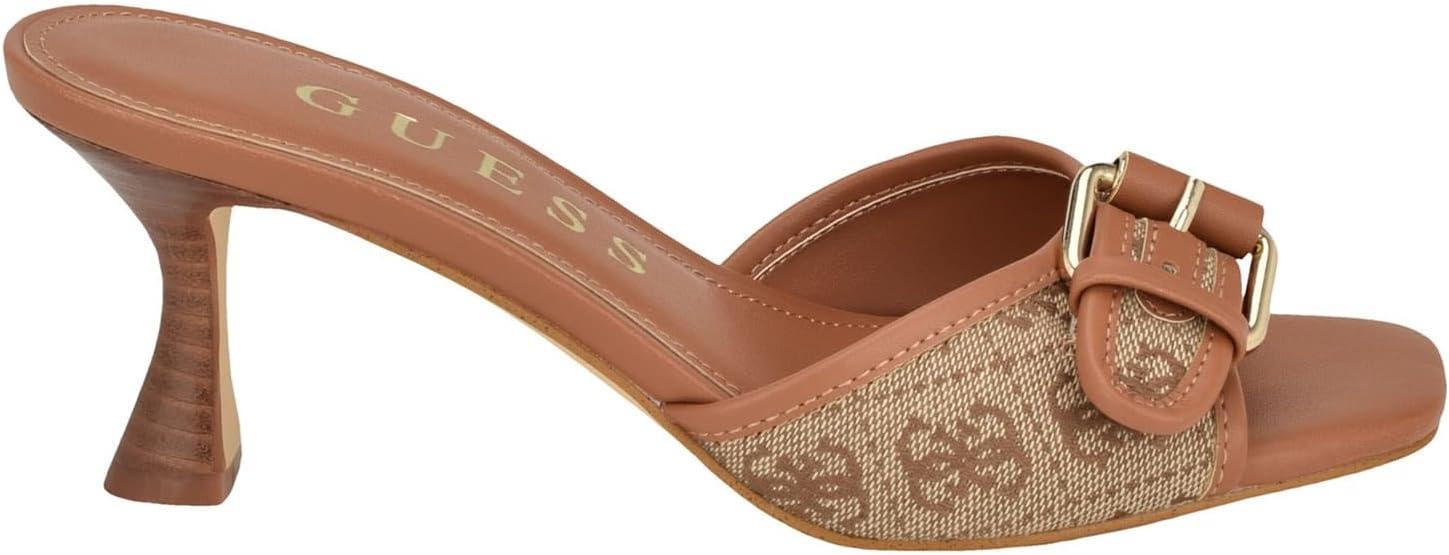 image:imageGUESS Gwdista2 Sandale talonFemmeBeige Marron 210