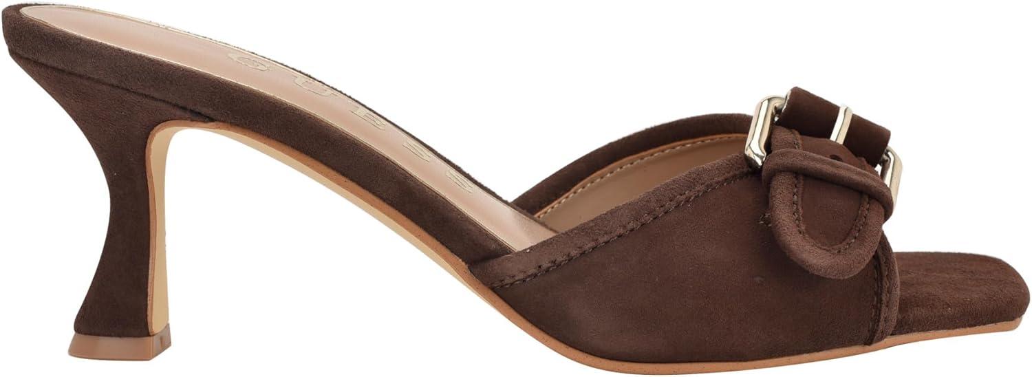 image:imageGUESS Gwdista2 Sandale talonFemmeCuir Marron Fonc 200