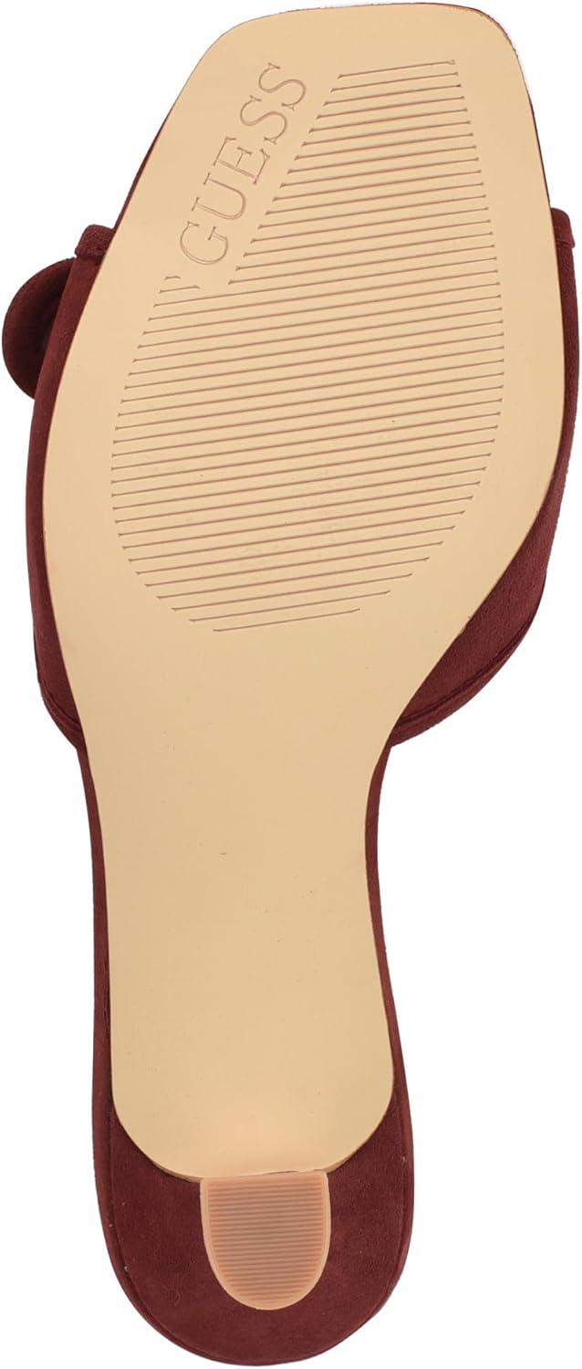 image:imageGUESS Gwdista2 Sandale talonFemmeDark Red Leather 600