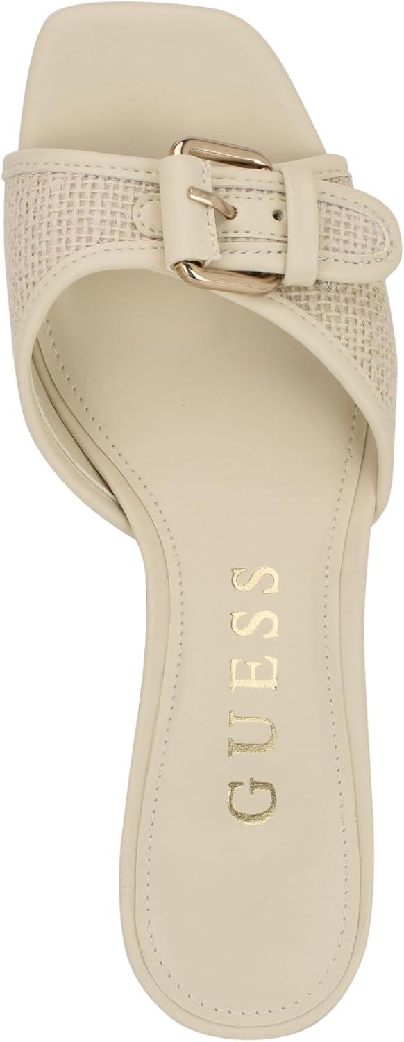 image:imageGUESS Gwdista2 Sandale talonFemmeIvoire 150