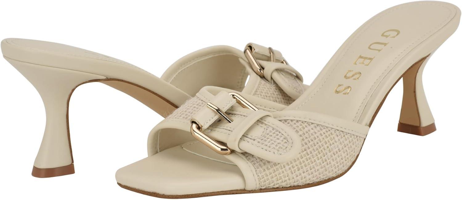 image:imageGUESS Gwdista2 Sandale talonFemmeIvoire 150
