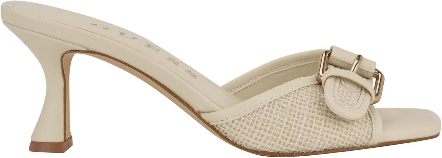 image:imageGUESS Gwdista2 Sandale talonFemmeIvoire 150