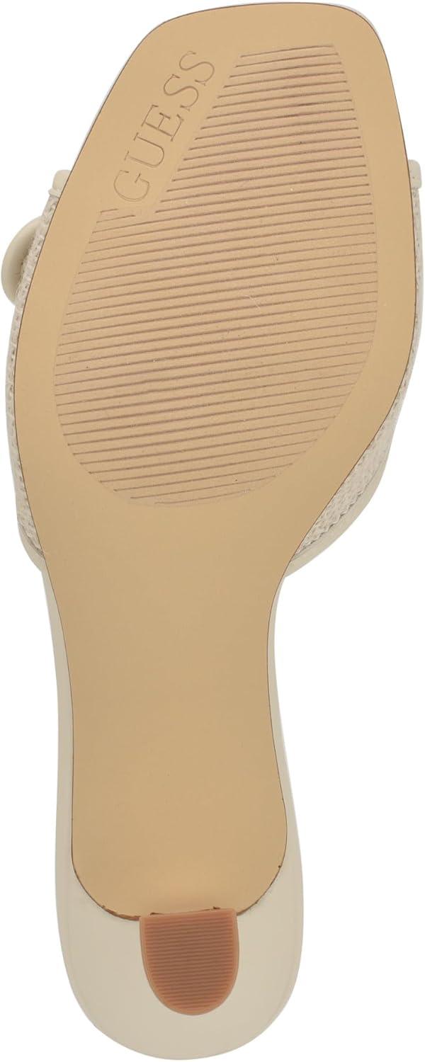 image:imageGUESS Gwdista2 Sandale talonFemmeIvoire 150